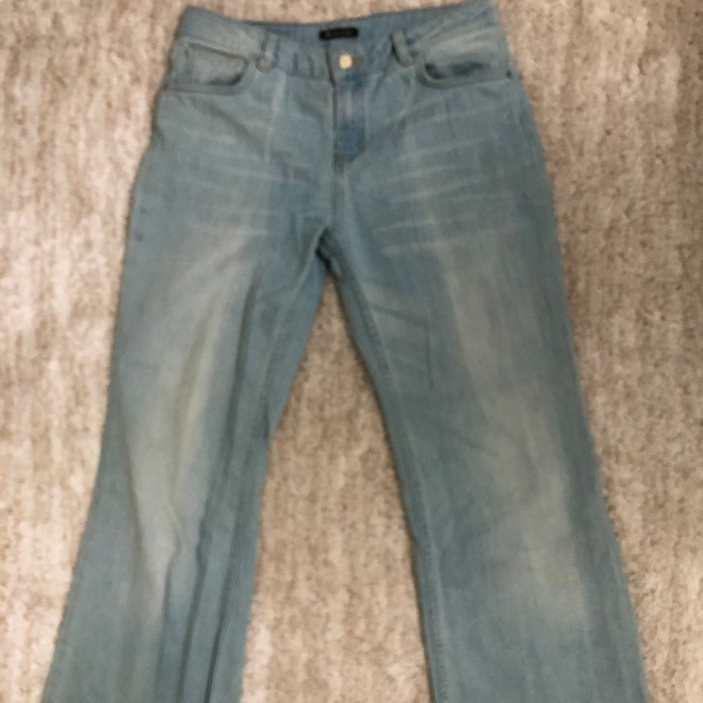 MASSIMO DUTTI WIDE LEGGED JEANS SIZE 6